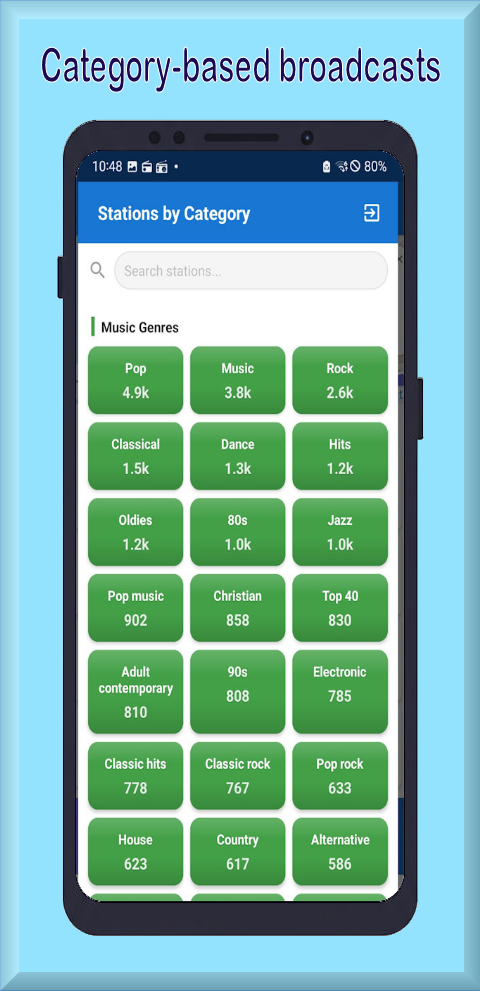 GeoTube Radio World screenshot 2